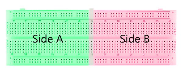 A dual sided Bread board.